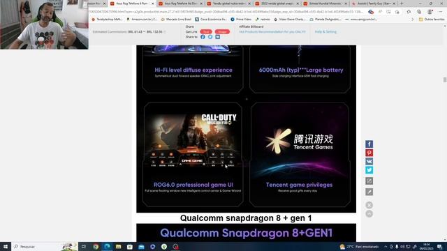 ROG PHONE 6 AINDA COMPENSA COMPRAR EM 2023? смотреть онлайн