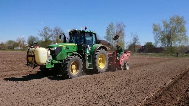 DokaGene Высадка картофеля, картофелесажалки Kverneland. смотреть онлайн