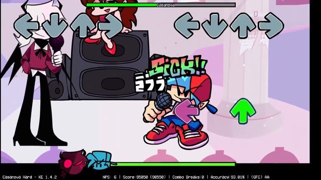 Friday Night Funkin' Mid-Fight Masses - Casanova - (Hard) (Perfect) смотреть онлайн
