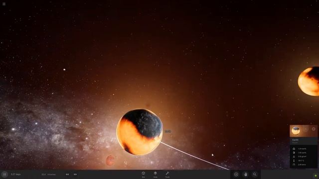 EARTH COLLIDE with VENUS Universe Sandbox 2 смотреть онлайн