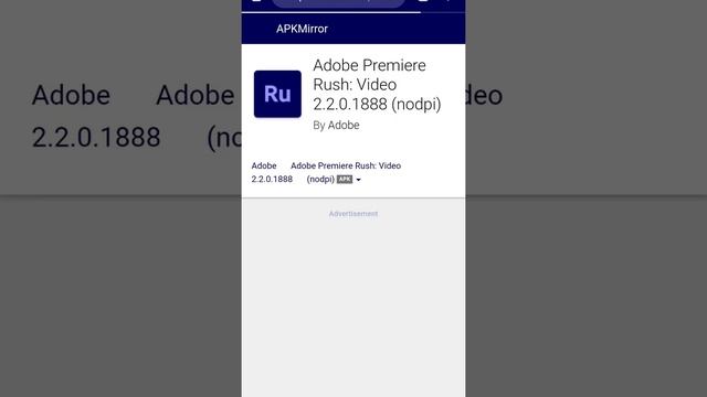 How to download and install Adobe premiere Rush apk in mobile phone смотреть онлайн