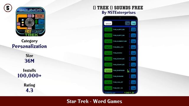 Top 10 Star Trek Android Games смотреть онлайн
