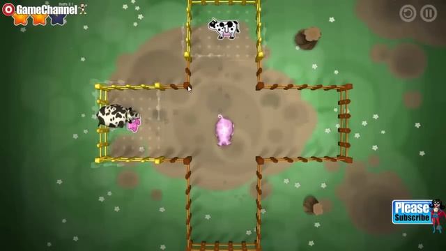 Oink, Oink – My Crazy Farm Casual Brain Games Android İos Free Game GAMEPLAY VİDEO смотреть онлайн