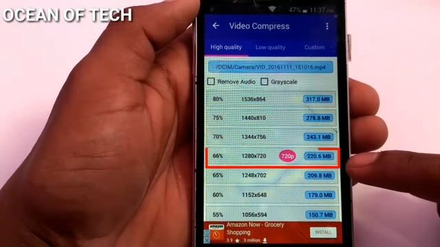 How to compress large video files without losing quality in your Android device 2018 смотреть онлайн