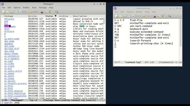 Install packages in emacs смотреть онлайн