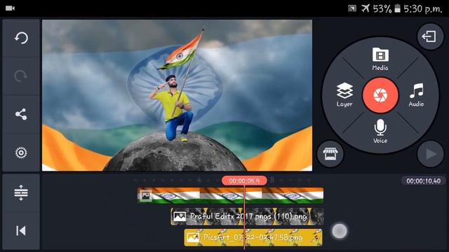 *Independenc Day Special Vfx Editing | Kinemaster Tutorial | How To Create 15 August Vfx in Android смотреть онлайн