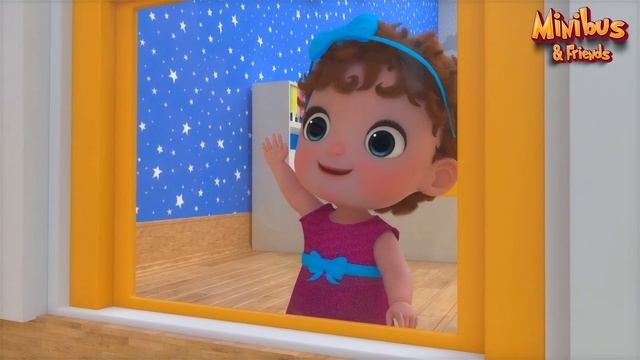 Don't Open The Door To Strangers! - Nursery Rhymes & Kids Songs | Minibus смотреть онлайн