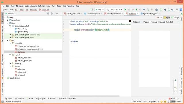 How To Create Splash Screen in Android Studio | Create Animated Splash Screen | Android Studio смотреть онлайн
