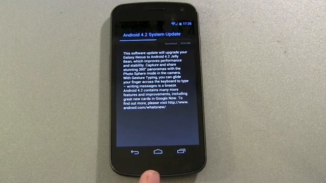 How to get the Android Jelly Bean 4.2 Update - Galaxy Nexus смотреть онлайн