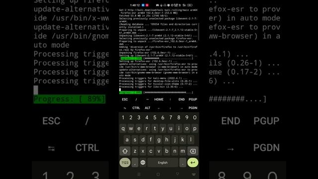 How to install Kali Linux full desktop Termux | Rootless | with app menu смотреть онлайн