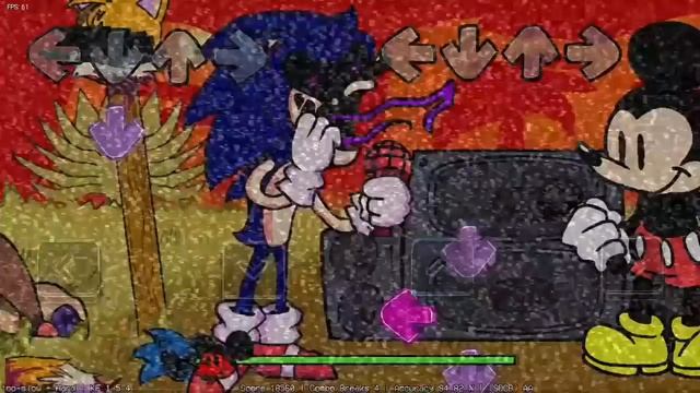 Mickey mouse vs sonic.exe android 🤩(too slow song)😎 смотреть онлайн