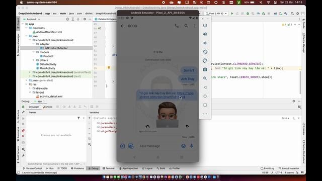#FunctionDemo: Tạo DeepLink trong ứng dụng Android (kết hợp với Web) смотреть онлайн
