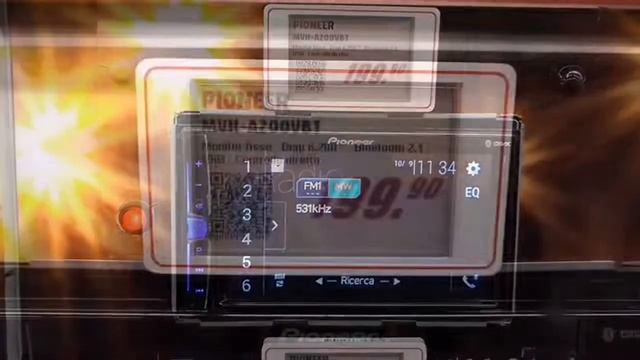 Pioneer MVH-A200VBT смотреть онлайн