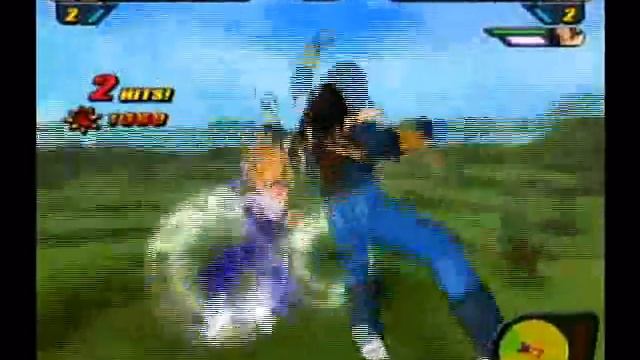 DBZ BT2 - Super 17 VS Android 18, SSJ2 Vegeta, SSJ4 Goku смотреть онлайн