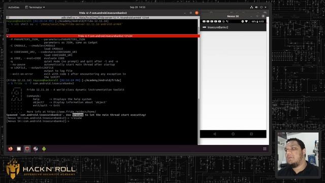 Eng. Reversa de Apps Android - Parte 4.5 - Frida Scripting смотреть онлайн