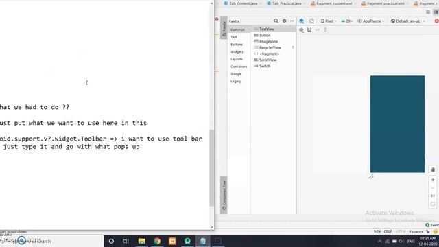 [ Solved ] Can't use android.support.v7.widget.Toolbar in android XML file смотреть онлайн