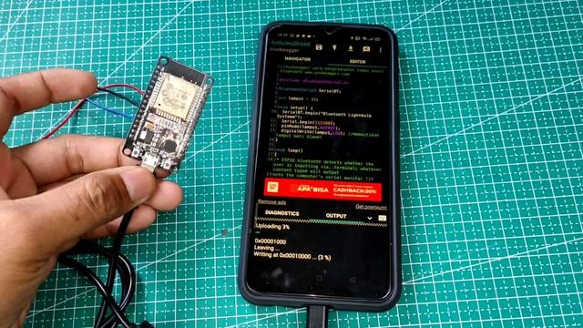 Cara mengontrol lampu menggunakan BLUETOOTH ESP32 смотреть онлайн