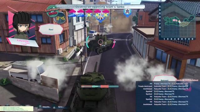 Something something a new Girls und Panzer Dream Tank Match video смотреть онлайн