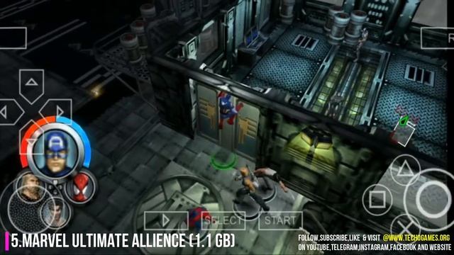 Top 10 Best Marvel's PPSSPP (PSP) Games For Android - 2021 | TOg