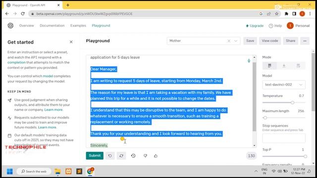Let AI write for you | How to use openai playground | OPEN-AI PLAYGROUND смотреть онлайн