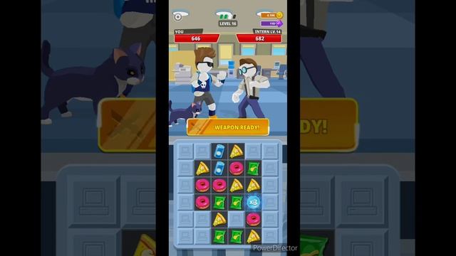 Mobile game Match hit-puzzle Fighter android tr games #funnygameplay смотреть онлайн