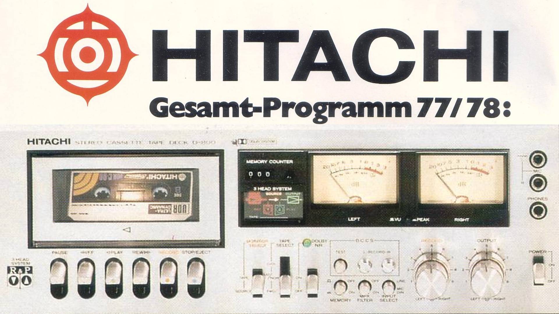 Hitachi. Каталог продукции за 1977-1978 гг