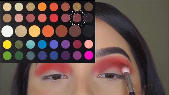 Holiday Halo Eye Makeup Tutorial | MORPHE X JAMES смотреть онлайн