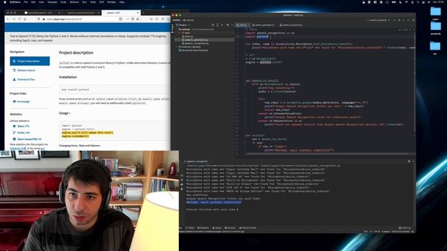 Python ile Sesli Asistan - Bölüm 0: Ses Tanıma, Metin Seslendirme ve Akıllı Işık Kontrolü смотреть онлайн