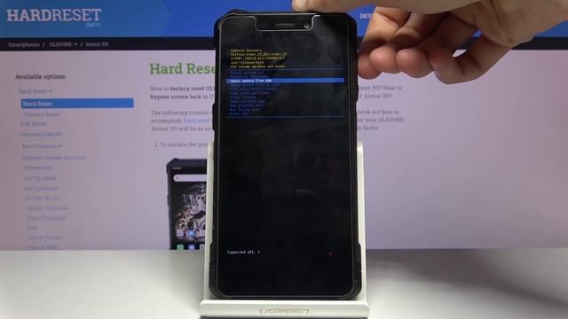 Recovery Mode In ULEFONE Armor X5 - Enter & Quit Recovery