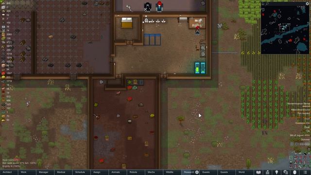 Lets's play Rimworld: A StarCraft Story #2 Prisoner is dead? смотреть онлайн