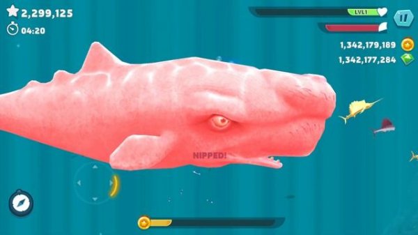 Hungry Shark Evolution - Giant Monster Enemy Moby Dick Mod - All 25 Sharks Unlocked Android Gamepla