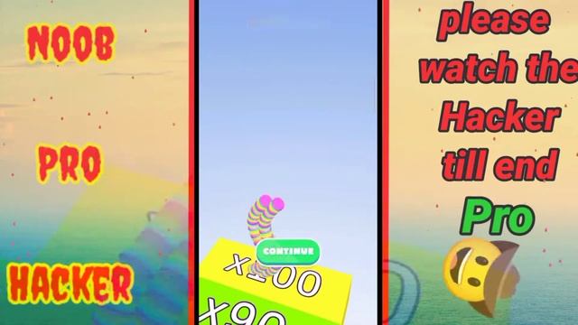 Canvas Spring | Noob vs Pro vs Hacker in canvas run 3d video games Android, iOS | canvas run смотреть онлайн