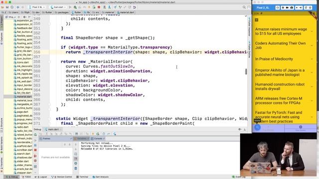 Material Components, Material.io, and Theming (The Boring Flutter Development Show, Ep. 9) смотреть онлайн