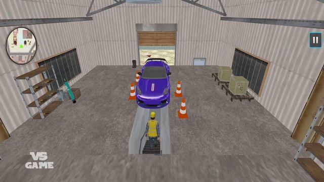 Car Repair And Changing Tyres | Car Wash Garage Service Workshop Android Gameplay