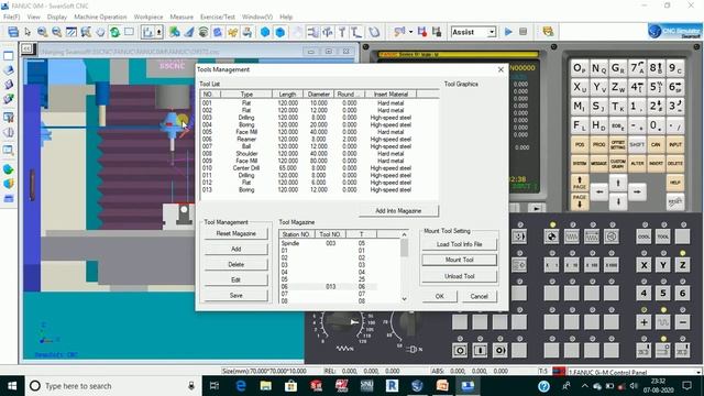 VMC Simulation 5 | G85-Boring Cycle | Fanuc Programming | SwanSoft CNC Simulator | CNC Hub Hindi смотреть онлайн
