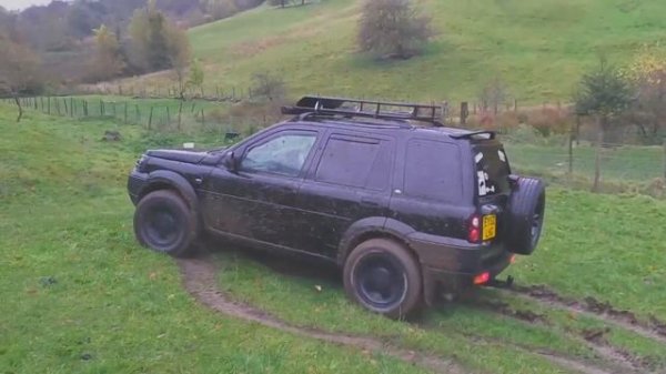 Freelander 1 greenlaning/off-road first time out!