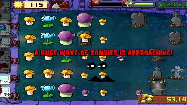 Plants Vs Zombie Hard Mode Level 2-7💀(Hard Mode Xi 2.1.3)Pvz Hard Mode
