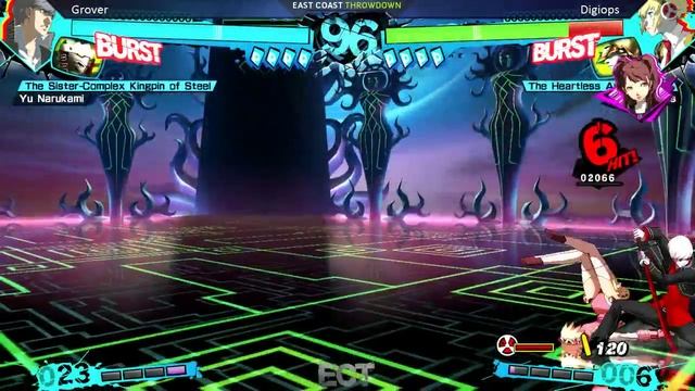 Persona 4 Arena Ultimax @ ECT 2015 - Top 8 [720p/60fps] смотреть онлайн