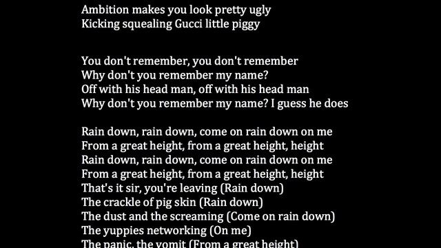 Radiohead - Paranoid Android Meaning смотреть онлайн