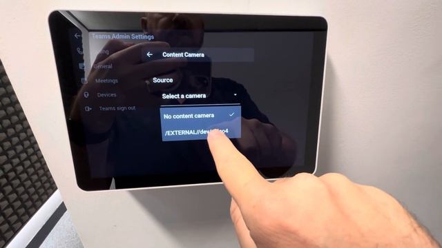 How to enable content camera on MTR on Android with Logitech Scribe смотреть онлайн