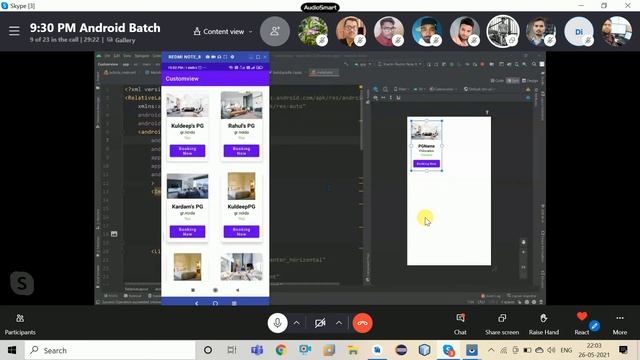 #35 Android RecyclerView | CardView | Example In Hindi | Recyclerview + Cardview | By Surya Sir смотреть онлайн