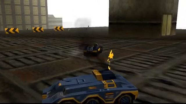 Defeating the Suppressor (Super Cop Car) - Carmageddon iOS Gameplay смотреть онлайн