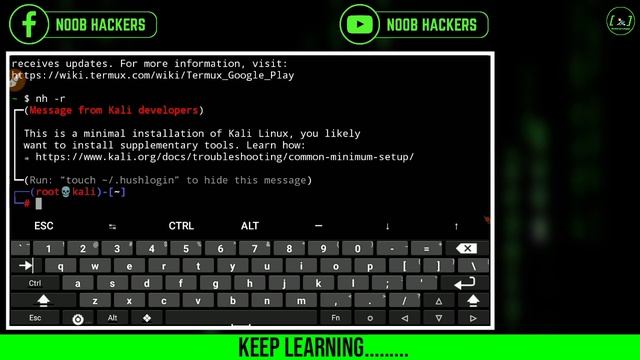 Termux- How To Install Kali Linux On Android (No Root) | By Noob Hackers смотреть онлайн