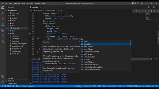 05 - Flutter Text Widget Tutorial | Course FLutter بالعربي смотреть онлайн