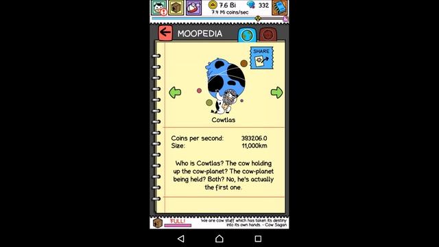 Cow Evolution: Full Moopedia - Tapps Games - Android Smartphone Clicker Game [HD] смотреть онлайн