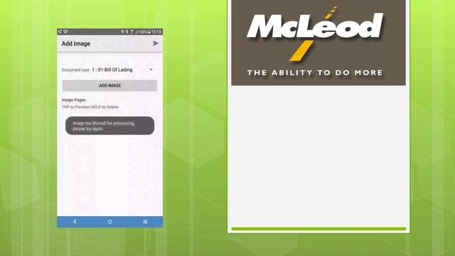 Document Scanning with the McLeod Driver App on Android смотреть онлайн