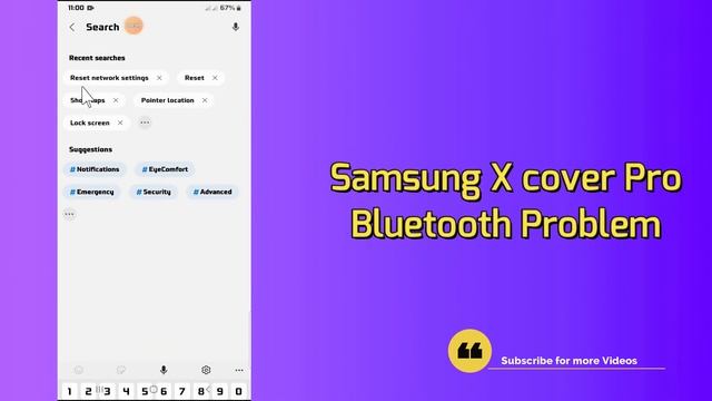 Samsung Xcover Pro Bluetooth Problem || Bluetooth not working issue смотреть онлайн