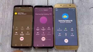 Outgoing Call Samsung series S8 Galaxy S9 Galaxy A7 android 9-10