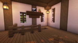 Большой средневековый дом интерьер