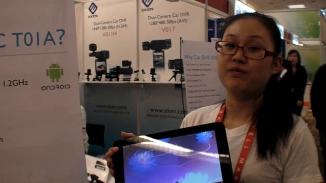 Eken $108 10.1" and $75 7" Ice Cream Sandwich Boxchip AllWinner 1.2Ghz ARM Cortex-A8 смотреть онлайн